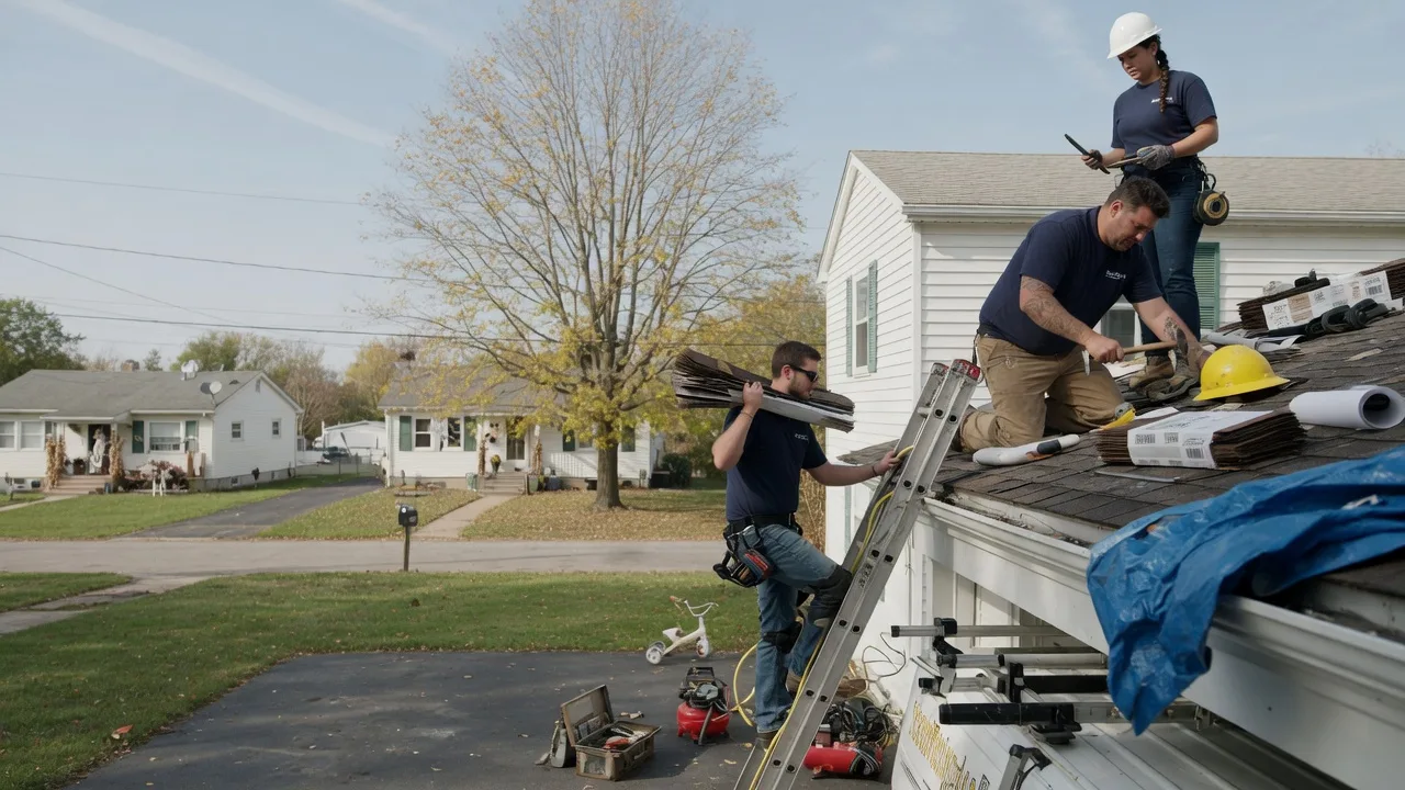 Local Roofing Contractors in Saint David, IL near me